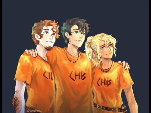 Grover, Annabeth e Percy