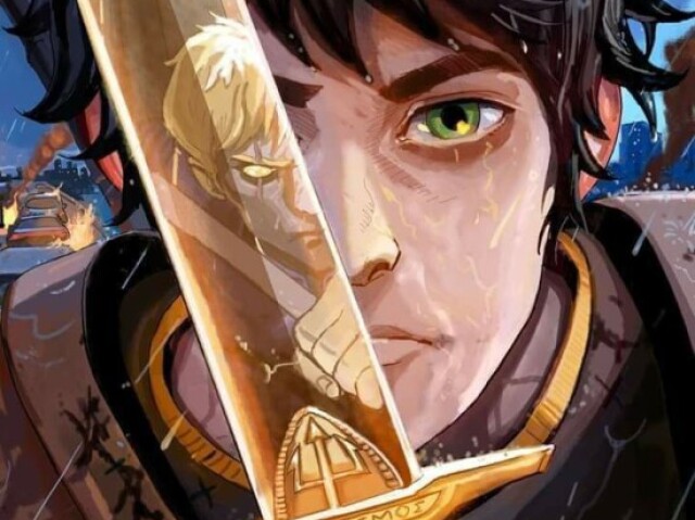 A contracorrente, a caneta do Percy Jackson que se transforma em Espada