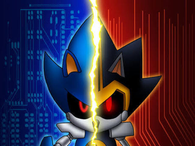 Metal sonic:tem atributos fisicos muito aprimorados sendo tão rápido quanto o sonic (quase ou mais rapido que a luz)tendo a habilidade de voar e soltar um grande laser pela barriga.