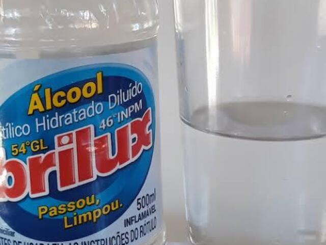 Água e álcool