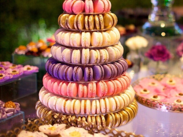 Torre de macarons