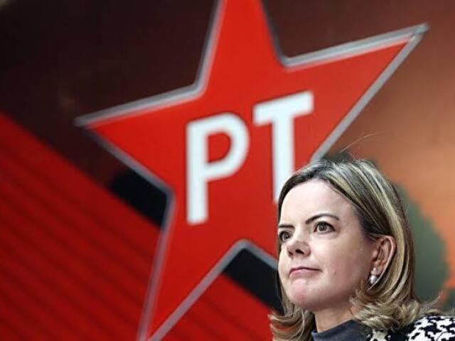 PT, Partido liderado por Gleisi Hoffmann