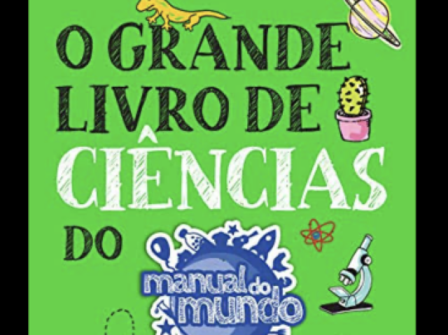 Livro de ciências do manual do mundo