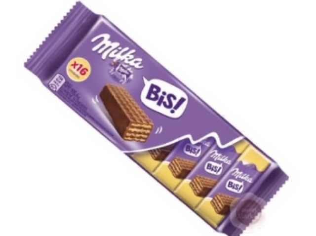 Milka bis chocolate e bolacha wafer