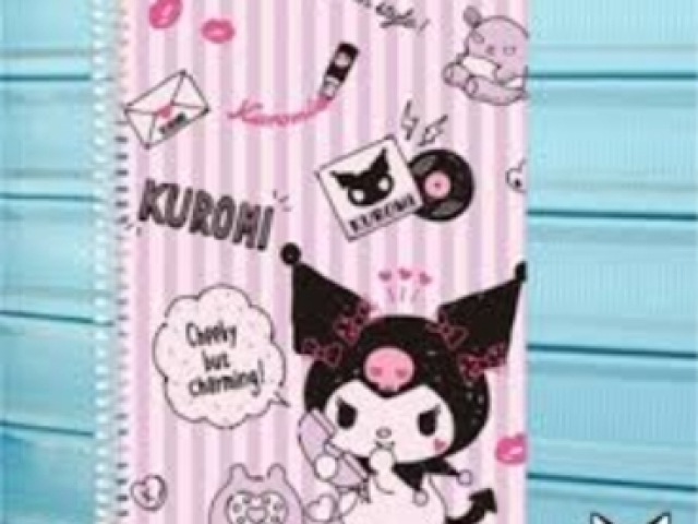 Caderno kuromi