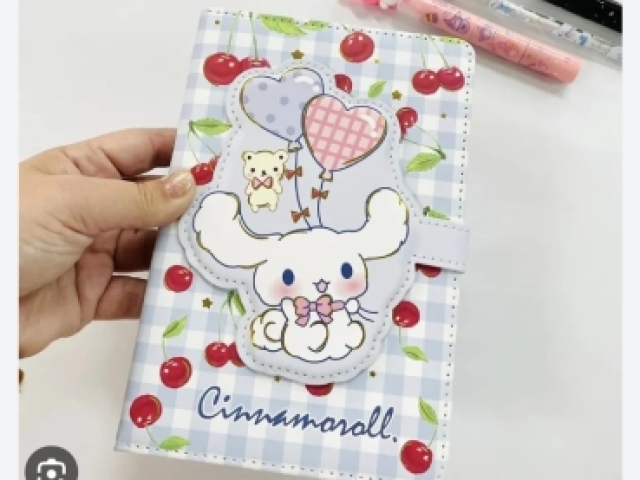 Caderno cinnamoroll