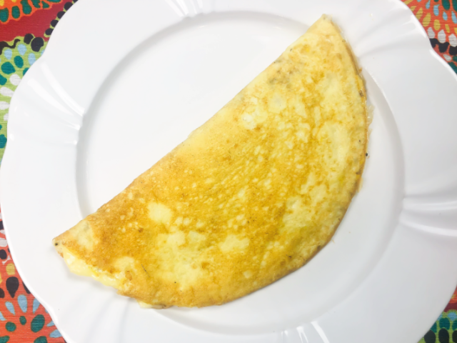 omelete de queijo