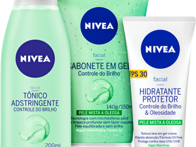 Você comprou produtos da nivea