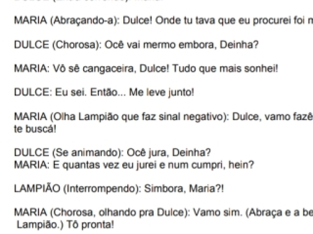 Maria bonita vai pro cangaço com lampião