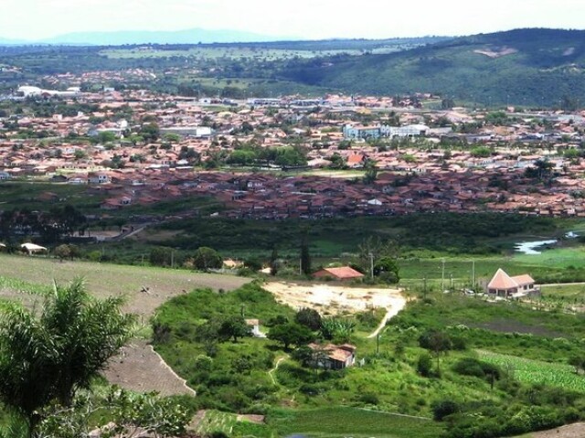 Cidade rural, interior