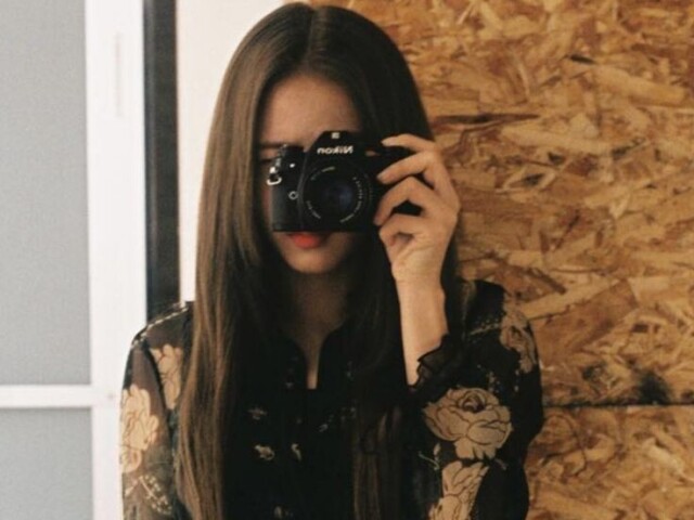 Deixar a Jisoo tirar uma foto minha📷