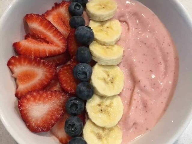 Yogurt com frutas