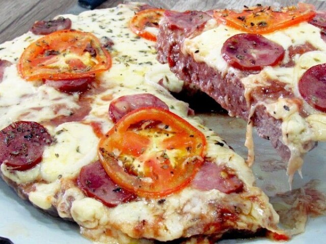 Pizza ou hambúrguer