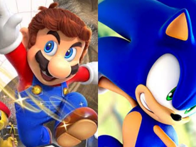 Super Mario bros/sonic the headhog