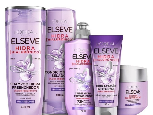 Kit de produtos de cabelo