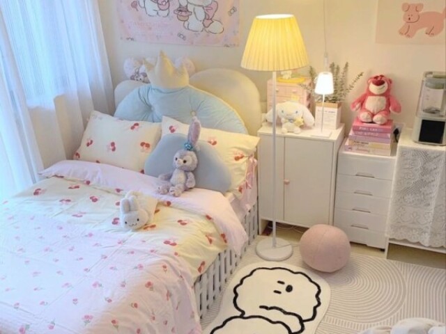 Quarto fofo e Aesthetic🍭