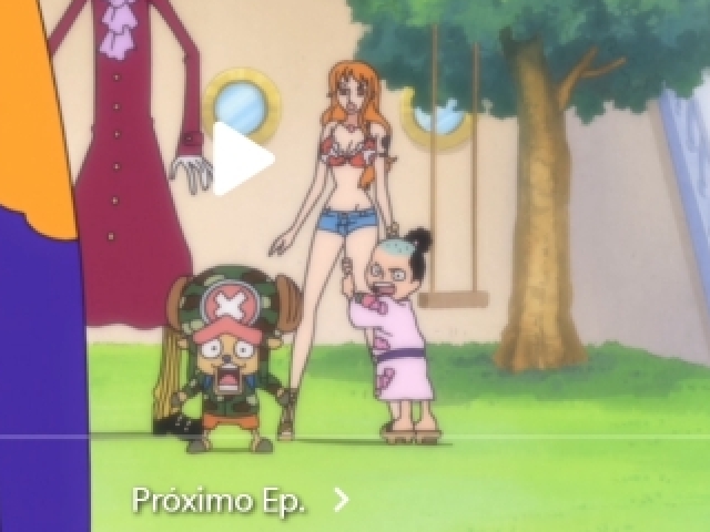 Chopper, Momosuke e Nami