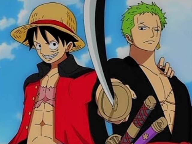 Zoro e Luffy