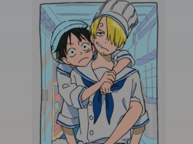 Sanji e Luffy