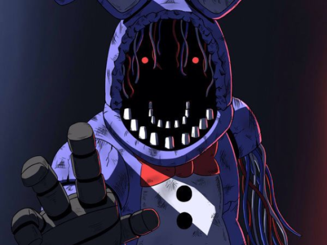 O cara sem cara (Withered Bonnie)