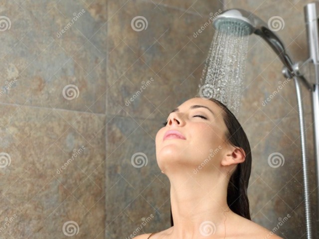 You taking a shower