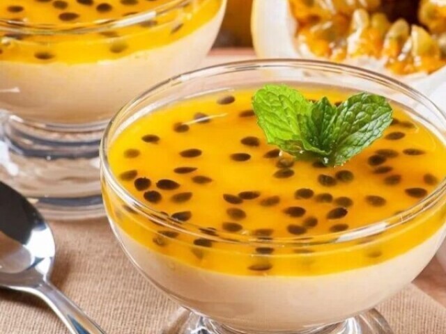 Mousse de maracujá