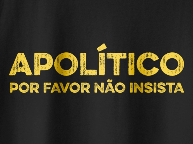 Não gosto de política