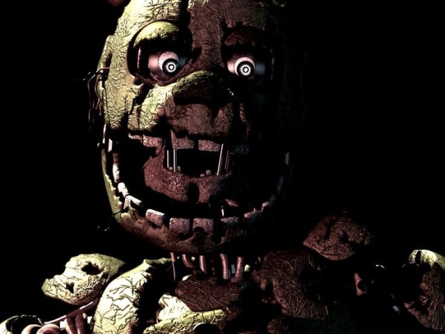 Bonito msm é o springtrap, já viu o olhar sedutor dele? 🤩