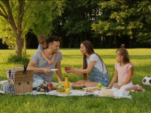 Go on a picnic with friends or family.