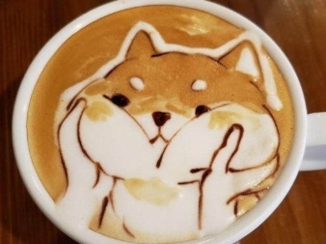 Ai que café lindo!🙀