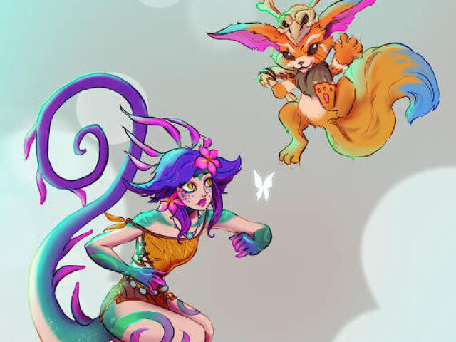 Neeko e Gnar