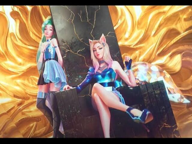 Seraphine e Ahri