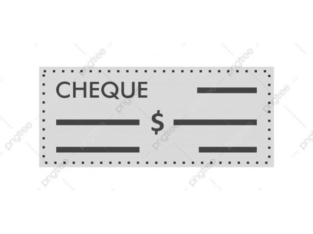 Um cheque de dinheiro para ajudar animais.