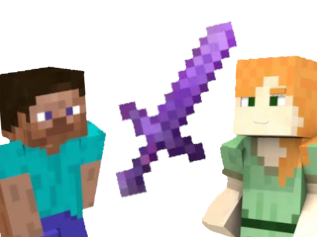 Espada de netherite do(a) Steve/Alex (Minecraft)