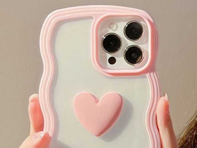 Capa de celular Rosa π