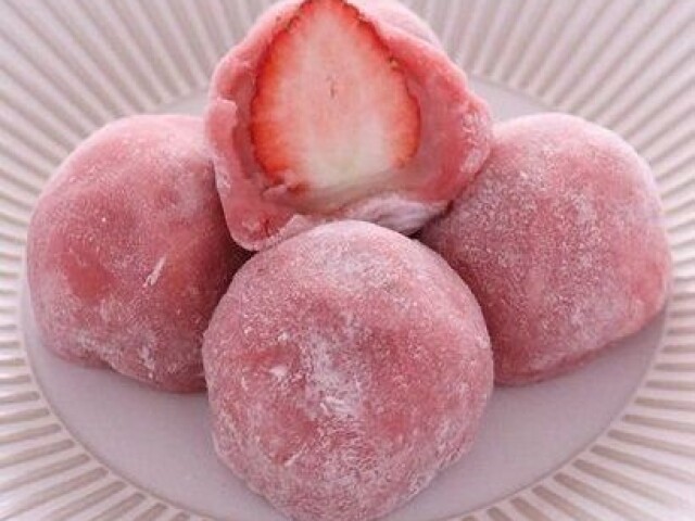 Mochi de morango