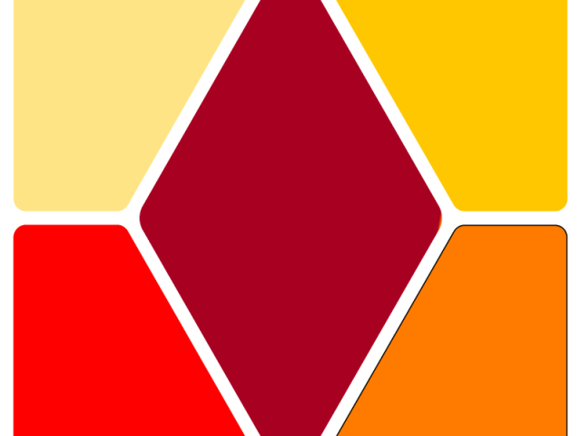 Vinho, amarelo, vermelho, laranja, amarelo claro