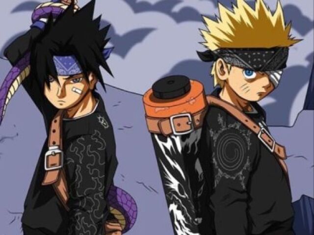 NARUTO e sasuke