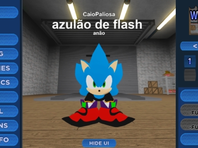 Azulão de flash